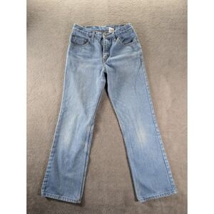 Vintage Jordache Jeans Womens Size 7/8 Mid Rise Bootcut Light Wash